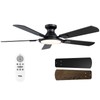 TCL Ceiling Fans with Lights, 52 Inch Low Profile Ceiling