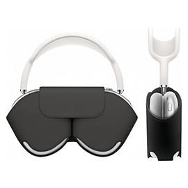 EspZanthic Case Compatible with Airpods Max 1/2, Sleep Mode Compatible, Anti-Scratch and Anti-Dust, Portable Carry Bag Protective Case for Airpod Max, Black