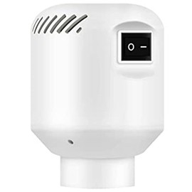 Sknrlko Household Electric Air Pump White Electric Air Pump Plastic Electric Air Pump Compression Bag Automatic Air Pumping Vacuum Pump Small Vacuum Pump(UK Plug)