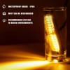 WINECO Amber led strobe lights for trucks 8pcs 12-LED Surface
