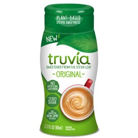 Truvia Zero-Calorie Liquid Sweetener from the Stevia Leaf, 2.7 Fl Oz bottle, Original flavor (Pack of 1)