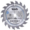 kwb Circular Saw Blade 127 x 12.75 mm, Fast Cutting,