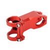 Bike Stem Red Aluminum Alloy Mountain Bike Handlebars Negative 17