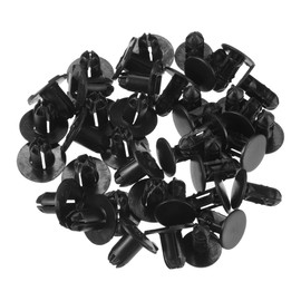 A ABSOPRO Push-Type Retainer Clip No.865952T500 Automotive Clips for Hyundai Accent 2015-2017 Plastic Black (Set of 20)