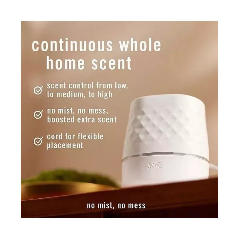 Febreze PLUG Scent Booster Kit, CALM Lavender + Vanilla Bean