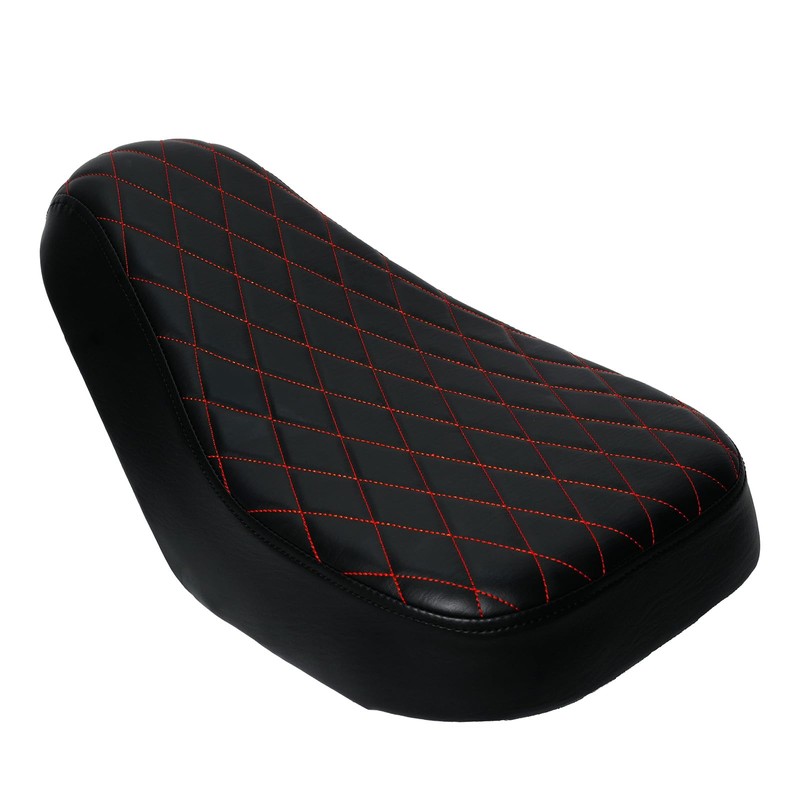 JMCHstore Red Diamond Stitch Retro Mini bike Seat for Coleman