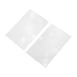 2pcs Fresnel Lens Fresnel Lens for Projector Magnifier Projector Tool Fresnel Lens Screen Magnifier Screen Projector Monitor for PC Useful Fresnel Lens Projector Fresnel Lens