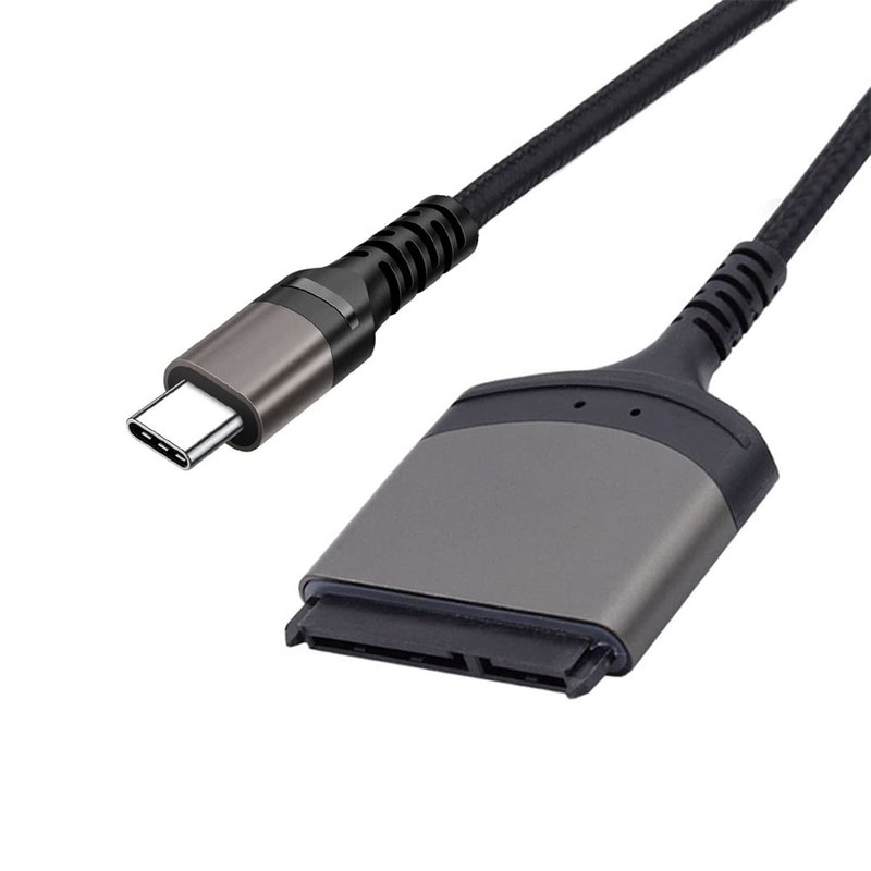 NFHK 5Gbps USB-C Type-C to SATA 22 Pin Adapter Cable