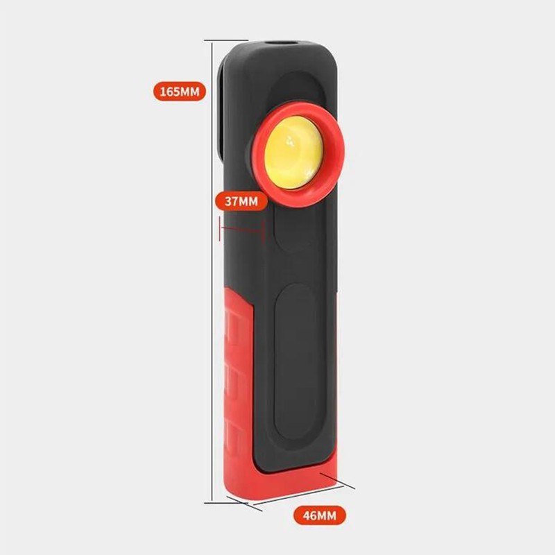 Rechargeable LED Work Light with Magnetic Base and 360° Rotation