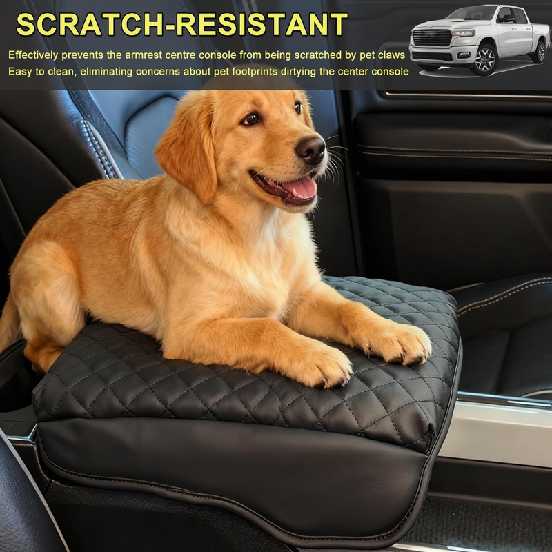 GITOBEHA Center Console Cover Compatible with 2019-2026 Ram 1500 2500