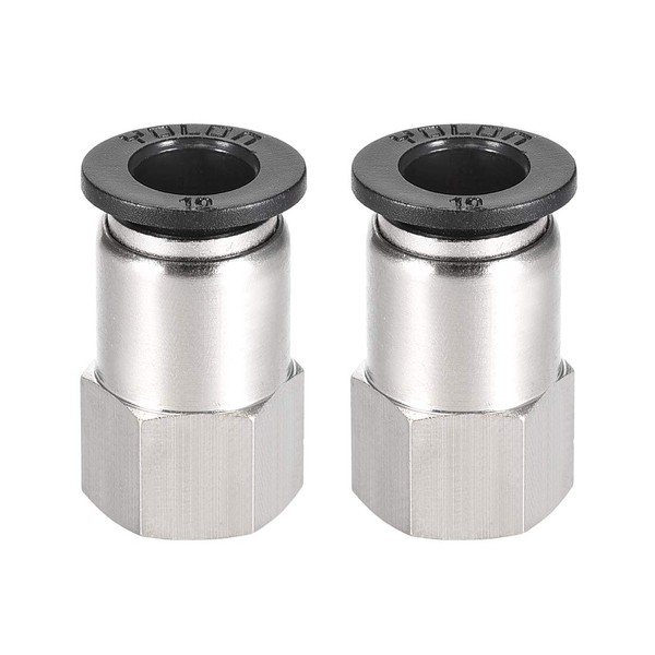 sourcing map Push to Connect Tube Fitting Adapter 10mm Tube