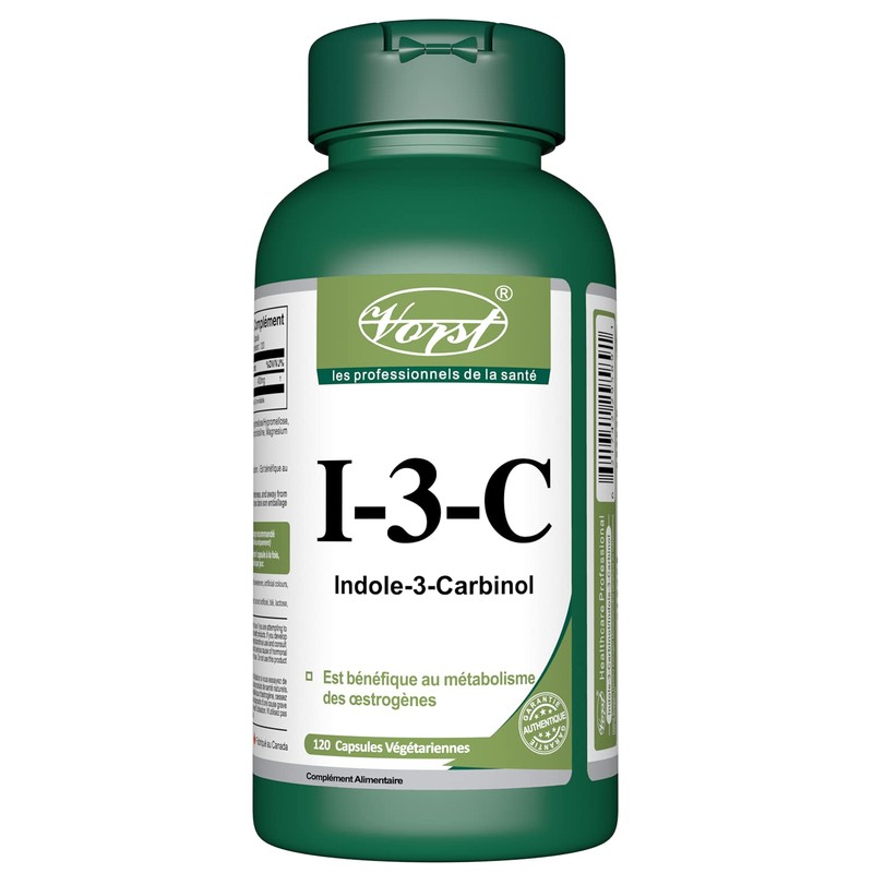 VORST Indole 3 Carbinol (I3C) 400mg 120 Vegan Capsules |
