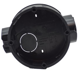 O4L Diameter 60 mm Flush-Mounted Switch Box Device Box Connection Box with M25 Connector Depth 41 mm Pack of 5