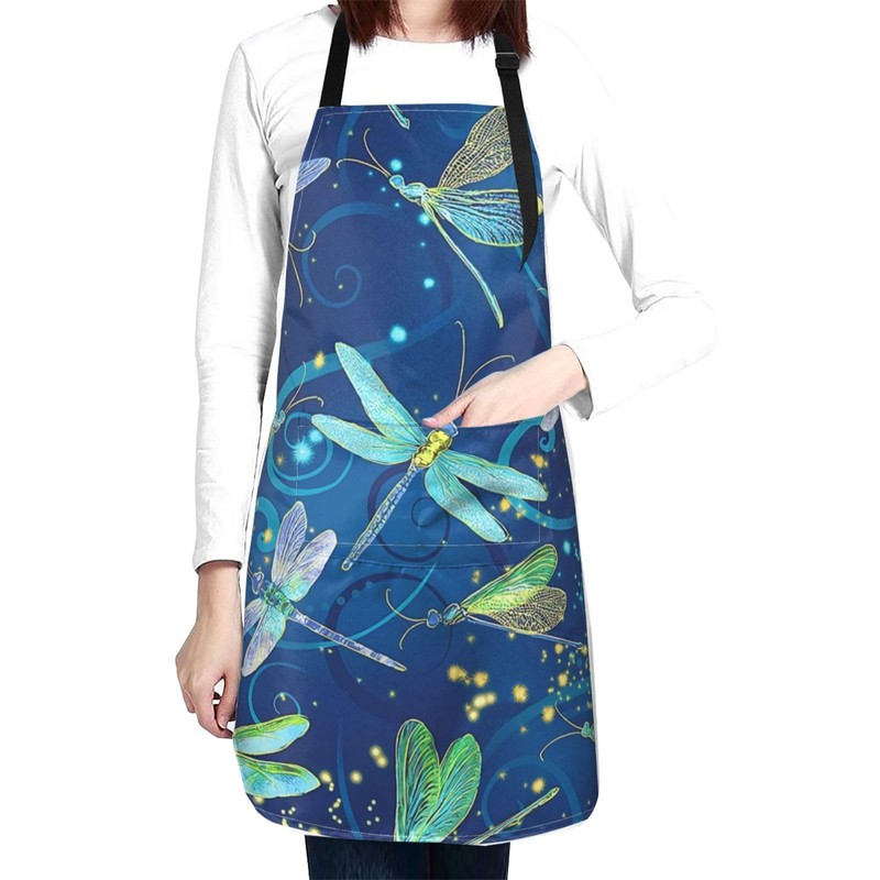 Aprons for Women and Men, Kitchen Chef Apron with 2