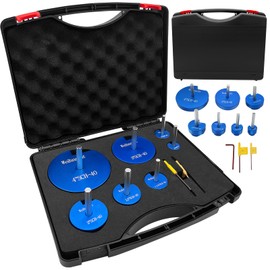 7 Plastic PVC Pipe Reamer Tool,PVC Pipe Reamer Kit With 3/4inch,1inch,1-1/4inch,1-1/2inch,2inch,3inch,4inch Head Aluminum,PVC Socket Saver For SCH40 PVC, ABS PVC Pipe, Water Lines