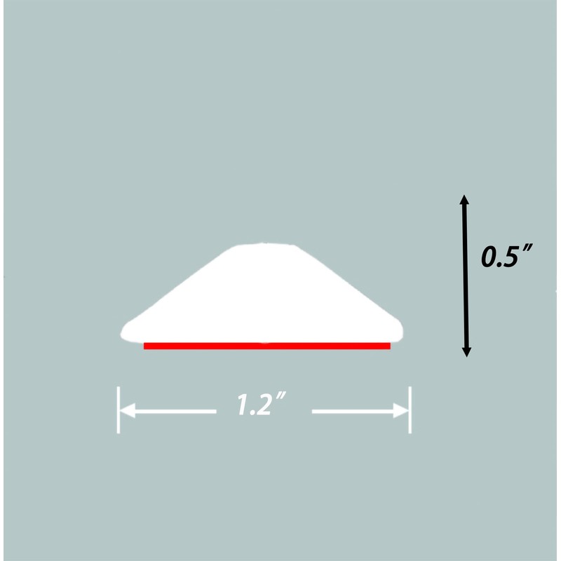Dalrun 39" Collapsible Shower Threshold Water Dam Shower Barrier Silicone