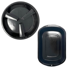 Grill Parts For Less Smoker Flame Disk Bowl and Water Pan Combo Kit for Masterbuilt Smokers