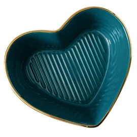 STOBAZA 1pc Nordic Style Heart Shape Bowl Versatile Salad Fruit and Yogurt Bowl Design for Home Decoration Parties Gatherings and Everyday Use