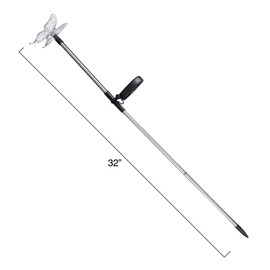 Yard Decor, Solar Outdoor LED Stake Butterfly, Hummingbird & Dragonfly Light Battery Operated Garden, Patio, Lawn, Yard Ornament by Pure Garden