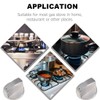 LICHUANUK 6 Pieces Universal Gas Cooker Knob 6 mm Metal