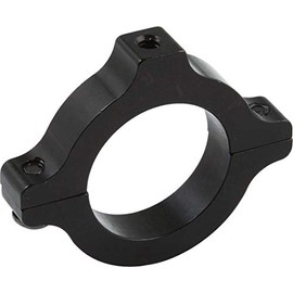 Allstar Performance ALL10458 Black Aluminum Accessory Clamp with 1/4'-20 Tapped Mounting Hole for 1.5' Diameter Round Tubing