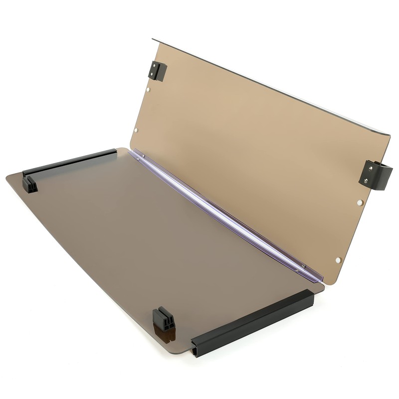 HECASA Front Windshield Compatible with 1986-1994.5 EZGO Marathon Golf Cart