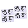 TOVINANNA 4sheets Octopus Wall Stickers Funny Toilet Decor for Bathroom