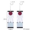 KitsKap Tanjiro Earrings Hanafuda Tanjiro Cosplay Earrings Anime Jewelry Accessories