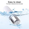 Mini Beard Trimmer USB Charging Electric Pocket Beard Clipper Gentle