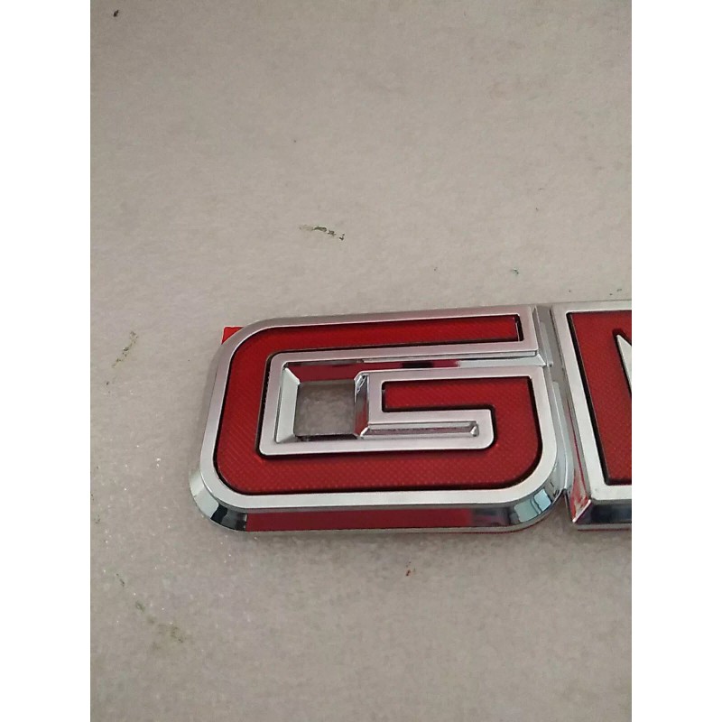GMC 7' Inch GMC Sierra Tailgate Emblem Badge Logo Nameplate