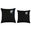 Gacha Life Crystal Gems Cute Anime Minimalist Throw Pillow