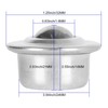 16PCS 5/8 Inch Roller Ball Transfer Bearing, Ball Bearing Rollers,