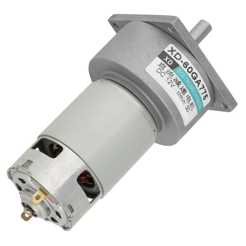 35W Micro DC Metal Gear Motor Speed Adjustable CW/CCW (