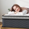 Full Hybrid Innerspring Mattresses, 12 Inch Plush Mattress Foam Spring