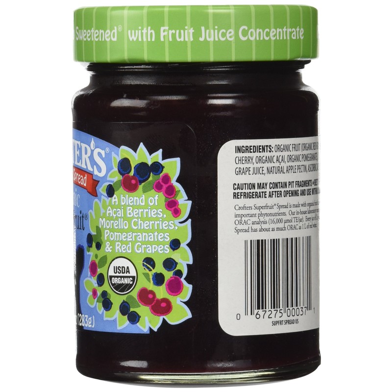 Crofters Organic Superfruit Just Fruit Spread, 10 oz