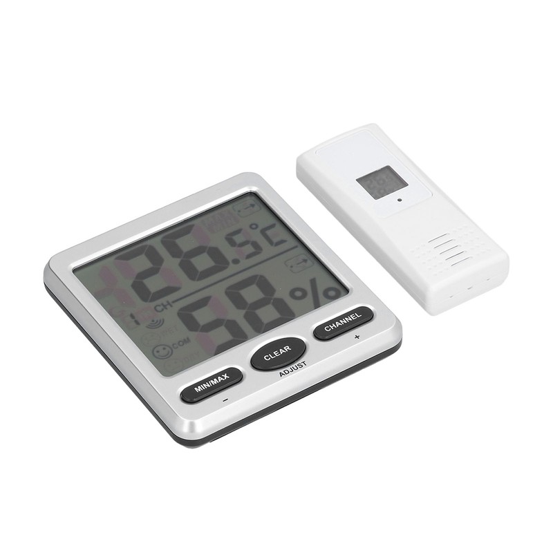 Wireless Thermometer Hygrometer Digital Temperature Humidity Monitor for Indoor Outdoor