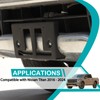 Front License Plate Bracket Holder Frame Compatible with Nissan Titan
