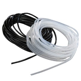 Flowbal Spiral Tube, White, 2.4 x 39.8 ft (6.0 mm) x 10 m, Pro Style Tool, FSP8W, RoHS Compliant, Indoor Use, White