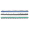 Artway 2302722 Plastic Triangular Scale Rule,Single, white