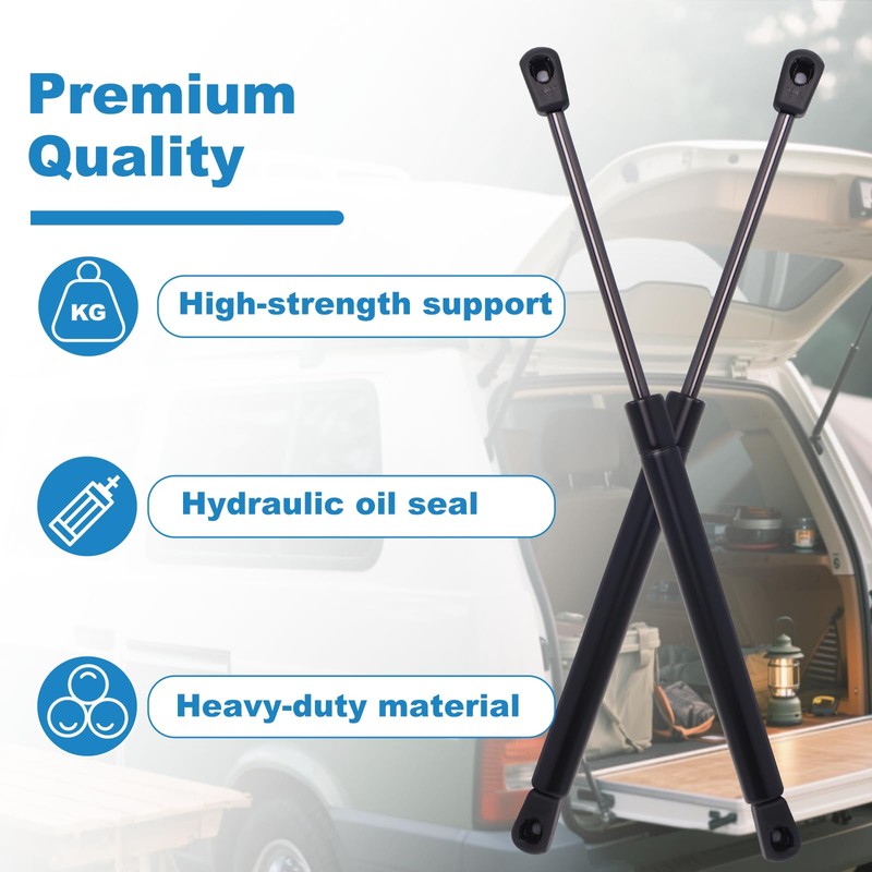 C16-06389 14 Inch 24LB/107N Truck Camper Shell Lift Supports, Struts