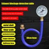 Exhaust Blockage Detection | Pipe Table Clogging Gauge - Car