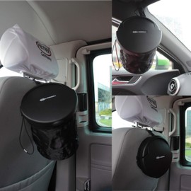 HEYNER Foldable Car Rubbish Bin Garbage Litter Multi Storage Organiser Bag Camping Travel H734300