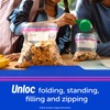 Ziploc Large Food Storage Bags, Grip 'n Seal Technology for