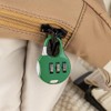4 Pack Combination Locks Luggage Locks Padlock 3 Digit Combination