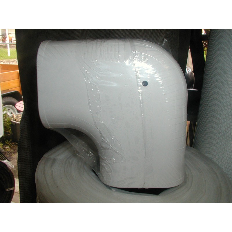 因幡電工 配管化粧カバー スリムコーナー平面90° 平面90°曲り ホワイト SK-77-W