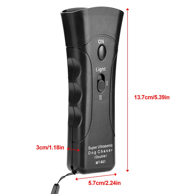 Enhanced Ultrasonic Repelling Dogs Electronic Training Tools Dog Chaser Stop