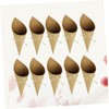 FELTECHELECTR Unique Paper Adornments 50pcs Conical Shaped Decorative Confetti Containers