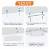 Yexati Pack of 2 Ceiling Light LED Ceiling Light Flat