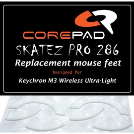 Corepad Skatez PRO Keychron M3 Wireless Ultra-Light/Keychron M3 4K Wireless Ultra-Light Mouse Soles, 2 Sets