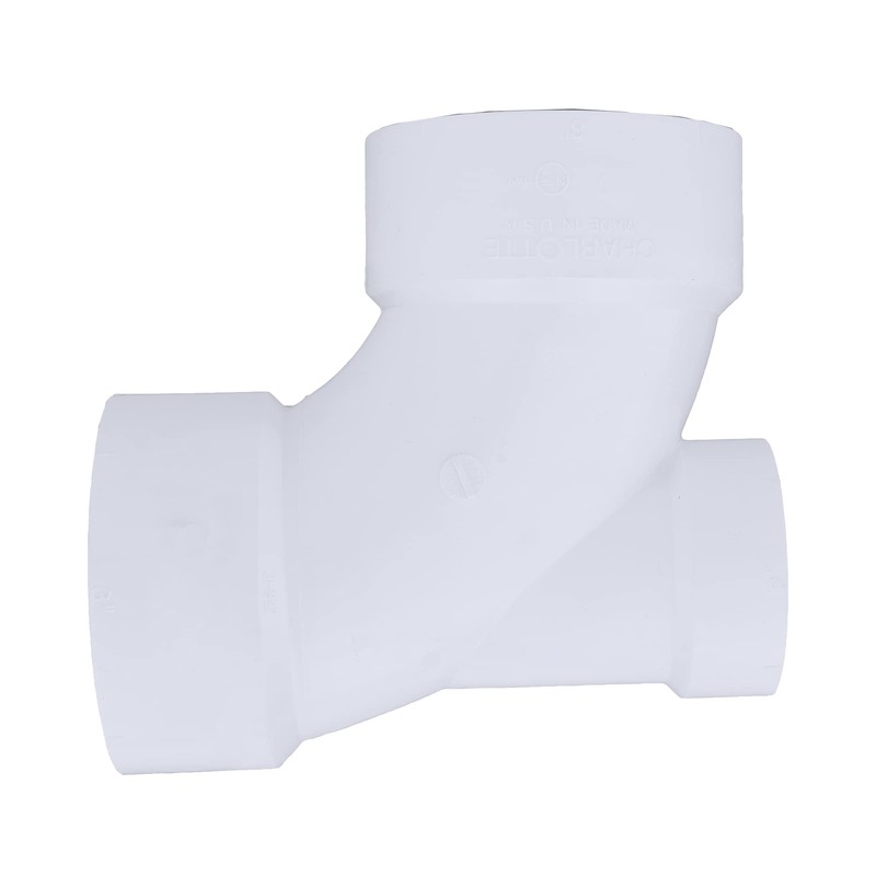 CHARLOTTE PIPE 3 x 3 x 2 DWV 1/4 BND